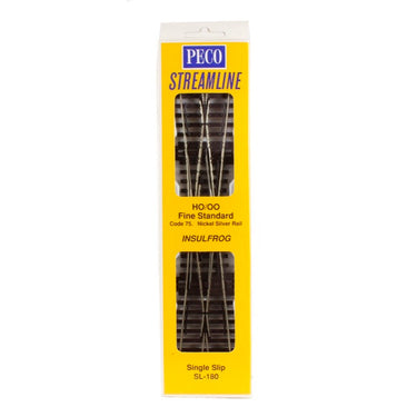 Peco SL180 HO/OO Code 75 Single Slip